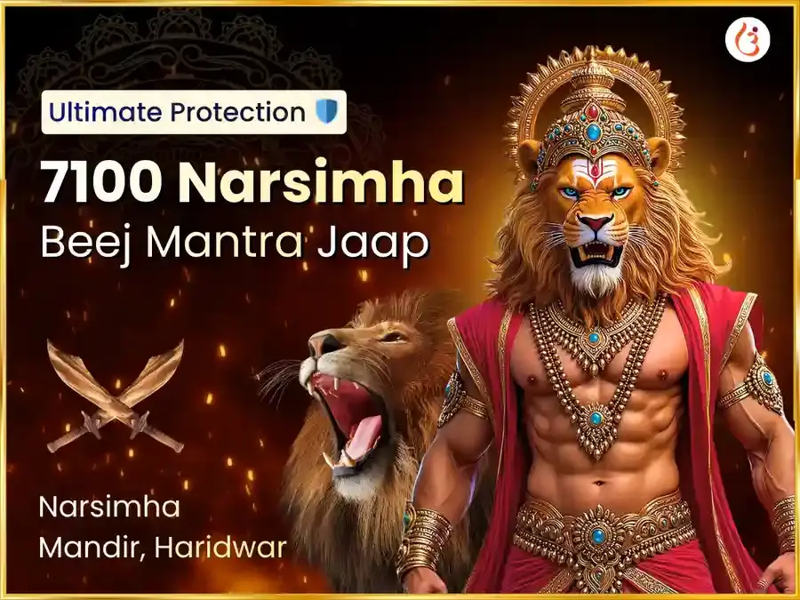 7100 Narsimha Beej Mantra Jaap & 108 Maha Kavach Hawan