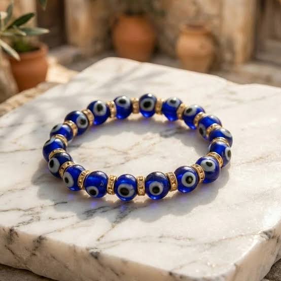Energized Evil Eye Bracelet — Kavach for Nazar, Black Magic & Negative Energy